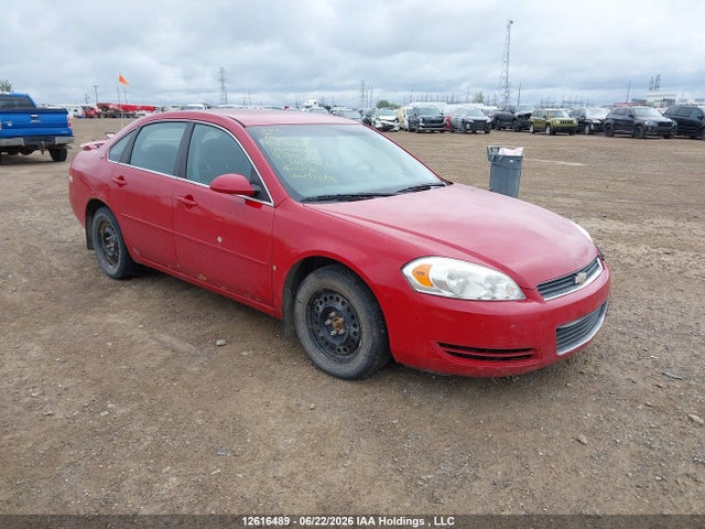 12616489 :رقم المزاد ، 2G1WB58KX81255433 vin ، 2008 Chevrolet Impala Ls مزاد بيع