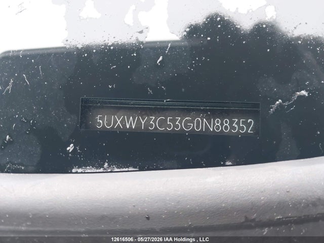 2016 Bmw X3 Xdrive28d მანქანა იყიდება აუქციონზე, vin: 5UXWY3C53G0N88352, აუქციონის ნომერი: 12616506