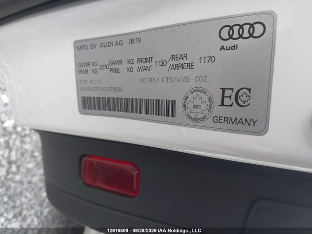 Audi A5 45 Komfort 2019 WAUANCF54KA079984 Image 9