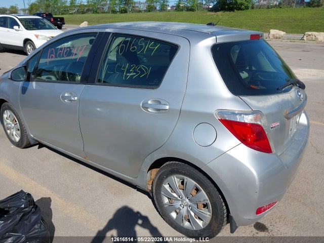 12616514 :رقم المزاد ، JTDKTUD38DD543381 vin ، 2013 Toyota Yaris مزاد بيع