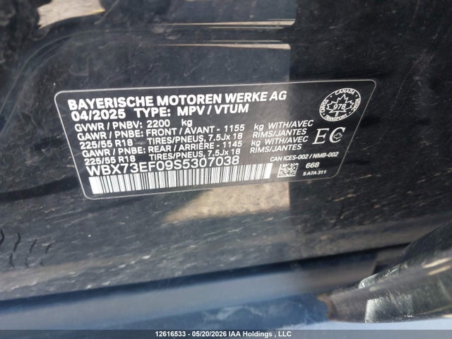 WBX73EF09S5307038 BMW X1 Xdrive28i