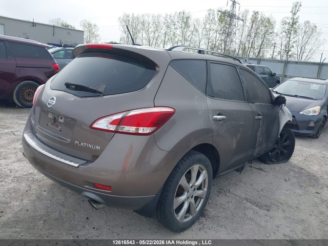 2013 Nissan Murano Le/s/sl/sv მანქანა იყიდება აუქციონზე, vin: JN8AZ1MW8DW314517, აუქციონის ნომერი: 12616543