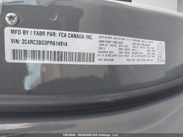 Chrysler Pacifica Touring L 2023 2C4RC3BG0PR614914 Image 18