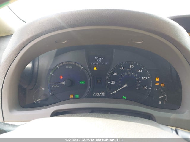 Aukcja sprzedaży 2010 Lexus Rx 450h, vin: JTJBC1BA3A2025523, numer aukcji: 12616559