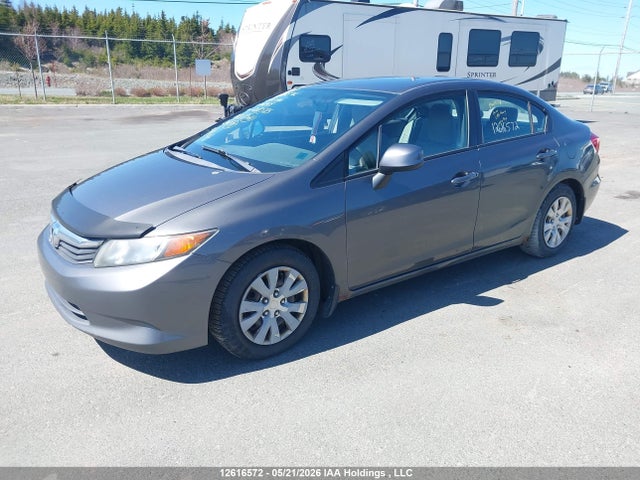 2012 Honda Civic Lx მანქანა იყიდება აუქციონზე, vin: 2HGFB2F44CH061475, აუქციონის ნომერი: 12616572