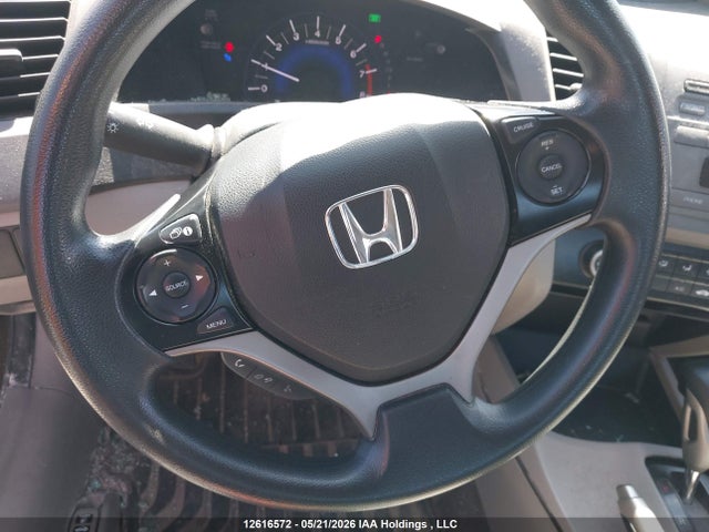 2012 Honda Civic Lx მანქანა იყიდება აუქციონზე, vin: 2HGFB2F44CH061475, აუქციონის ნომერი: 12616572