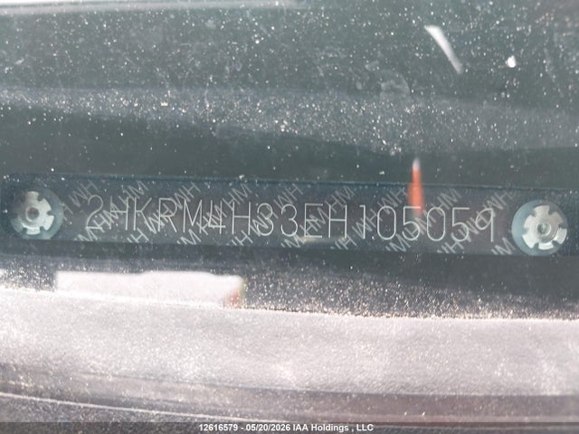 2014 Honda Cr-v Lx მანქანა იყიდება აუქციონზე, vin: 2HKRM4H33EH105059, აუქციონის ნომერი: 12616579