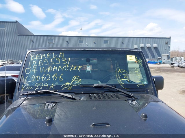 Продаж на аукціоні авто 2007 Jeep Wrangler Unlimited Sahara, vin: 1J4GA59147L206266, номер лоту: 12595931
