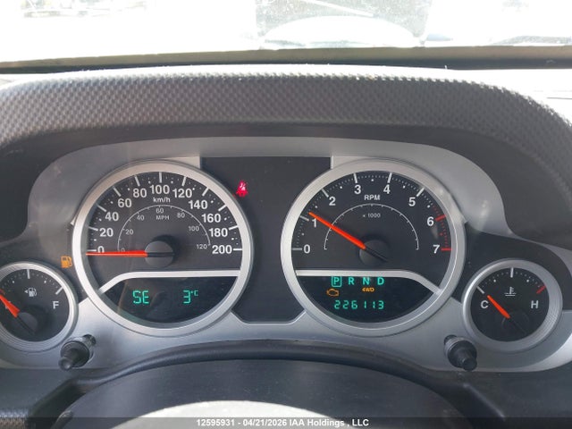 Продаж на аукціоні авто 2007 Jeep Wrangler Unlimited Sahara, vin: 1J4GA59147L206266, номер лоту: 12595931