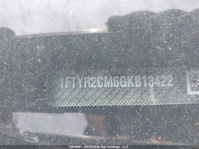 Продаж на аукціоні авто 2016 Ford Transit T-250, vin: 1FTYR2CM6GKB13422, номер лоту: 12616591
