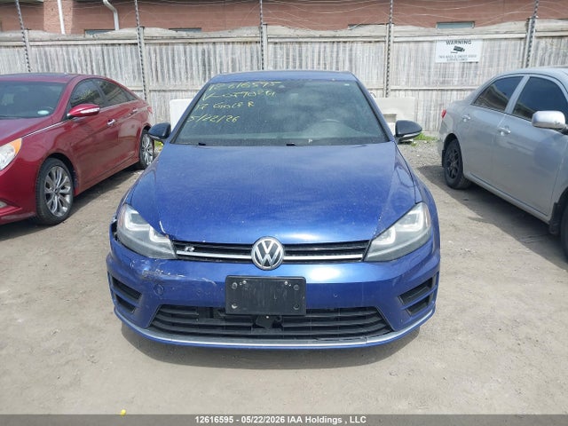 12616595 :رقم المزاد ، WVWWF7AU6HW079024 vin ، 2017 Volkswagen Golf R مزاد بيع