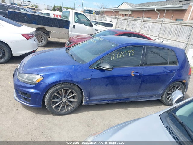 12616595 :رقم المزاد ، WVWWF7AU6HW079024 vin ، 2017 Volkswagen Golf R مزاد بيع