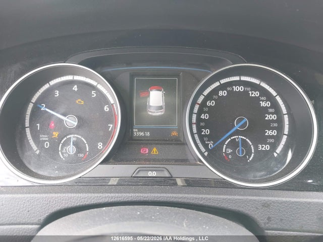 12616595 :رقم المزاد ، WVWWF7AU6HW079024 vin ، 2017 Volkswagen Golf R مزاد بيع