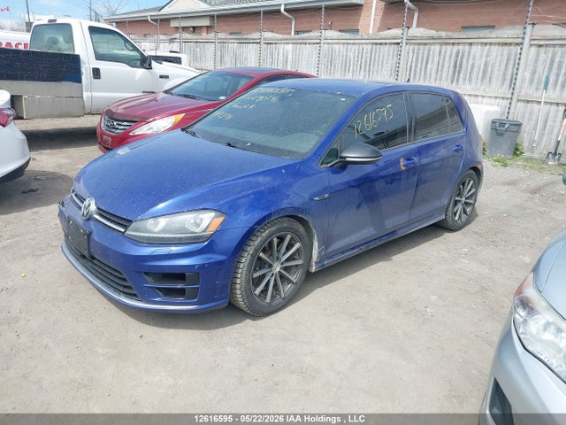 12616595 :رقم المزاد ، WVWWF7AU6HW079024 vin ، 2017 Volkswagen Golf R مزاد بيع