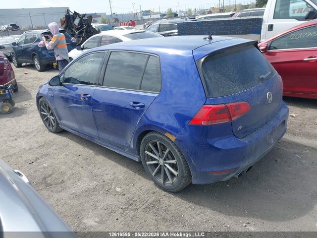 12616595 :رقم المزاد ، WVWWF7AU6HW079024 vin ، 2017 Volkswagen Golf R مزاد بيع