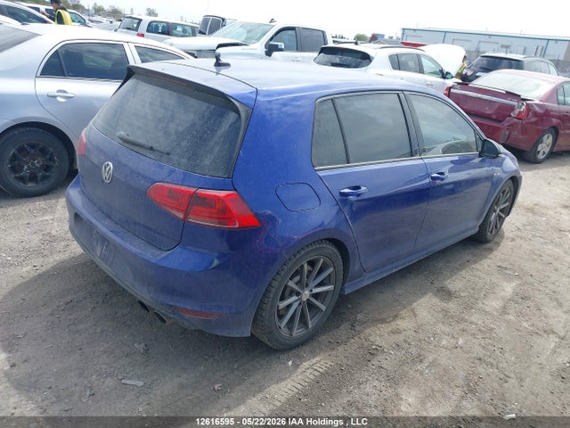 12616595 :رقم المزاد ، WVWWF7AU6HW079024 vin ، 2017 Volkswagen Golf R مزاد بيع
