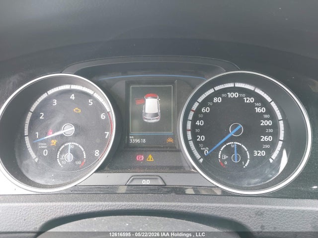12616595 :رقم المزاد ، WVWWF7AU6HW079024 vin ، 2017 Volkswagen Golf R مزاد بيع