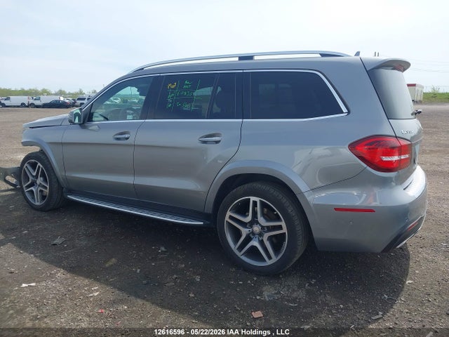 12616596 :رقم المزاد ، 4JGDF7DEXHA770710 vin ، 2017 Mercedes-benz Gls 550 4matic مزاد بيع