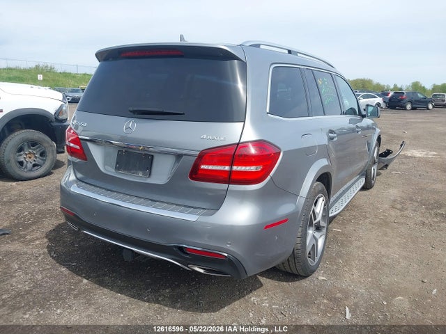 12616596 :رقم المزاد ، 4JGDF7DEXHA770710 vin ، 2017 Mercedes-benz Gls 550 4matic مزاد بيع