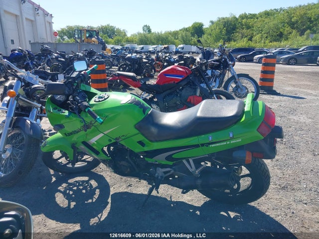 2002 Kawasaki Ex250 F მანქანა იყიდება აუქციონზე, vin: JKAEXMF132A087733, აუქციონის ნომერი: 12616609