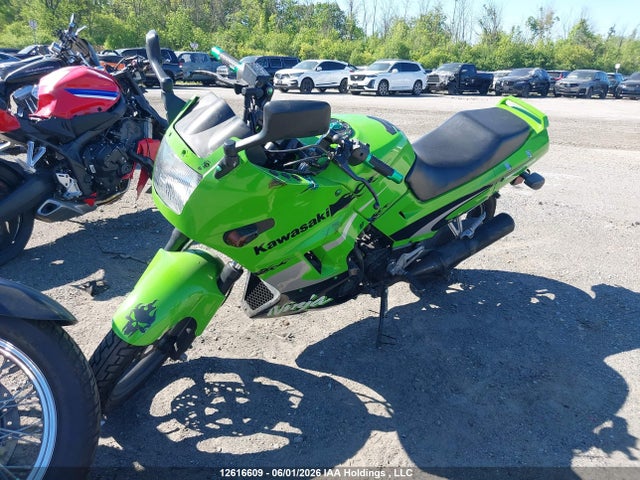 2002 Kawasaki Ex250 F მანქანა იყიდება აუქციონზე, vin: JKAEXMF132A087733, აუქციონის ნომერი: 12616609