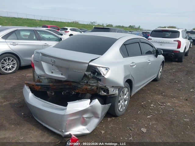 Aukcja sprzedaży 2012 Honda Civic Sdn, vin: 2HGFB2F44CH100548, numer aukcji: 12616641