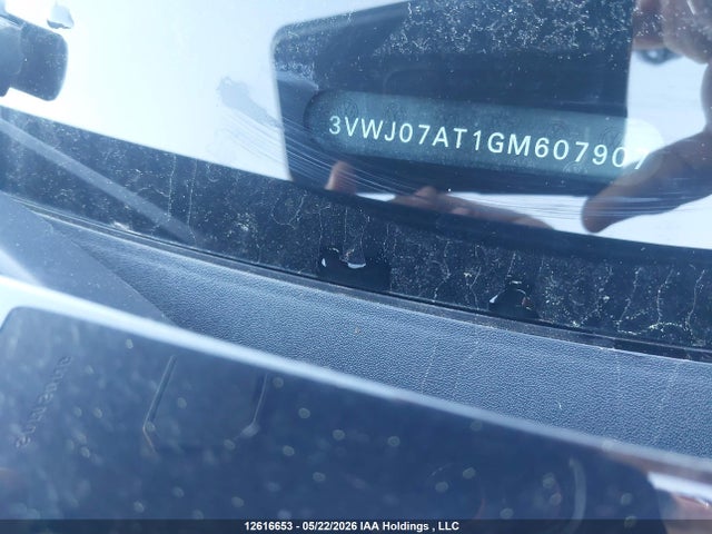 12616653 :رقم المزاد ، 3VWJ07AT1GM607907 vin ، 2016 Volkswagen The Beetle 1.8 Tsi Classic/1.8 Tsi Comfortline/1.8 Tsi Dune/1.8 Tsi Trendline مزاد بيع