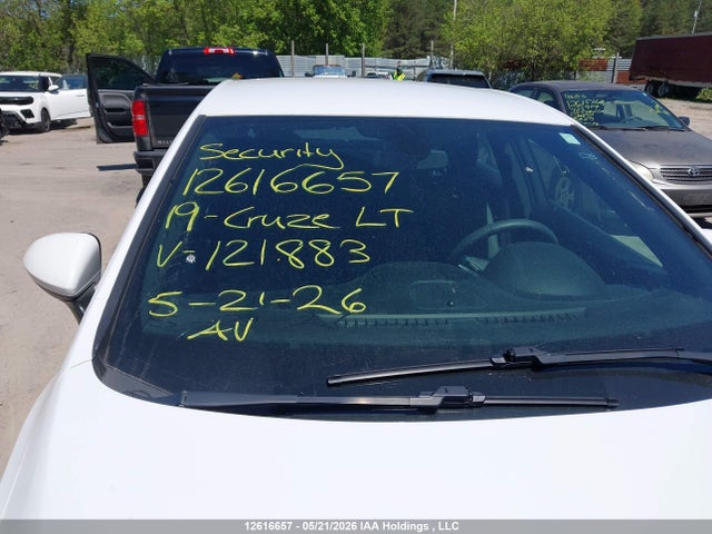 12616657 :رقم المزاد ، 1G1BE5SM4K7121883 vin ، 2019 Chevrolet Cruze Lt مزاد بيع