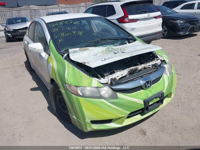 2009 Honda Civic Hybrid მანქანა იყიდება აუქციონზე, vin: JHMFA36249S800978, აუქციონის ნომერი: 12616672