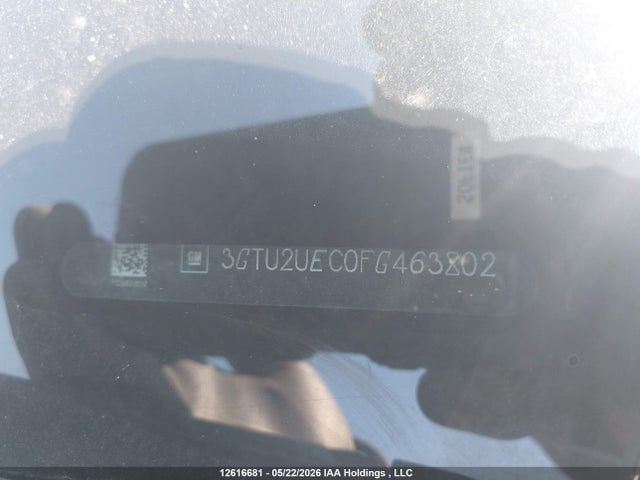 12616681 :رقم المزاد ، 3GTU2UEC0FG463802 vin ، 2015 Gmc Sierra 1500 Sle مزاد بيع