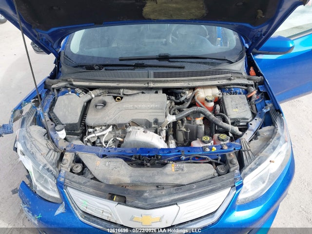 12616696 :رقم المزاد ، 1G1RB6S55HU119429 vin ، 2017 Chevrolet Volt مزاد بيع