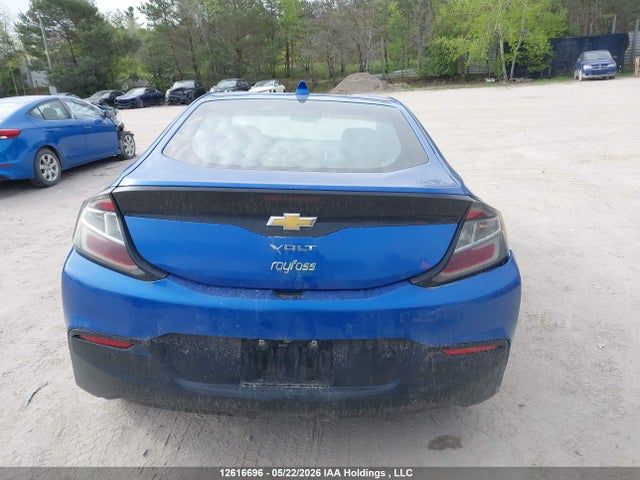 12616696 :رقم المزاد ، 1G1RB6S55HU119429 vin ، 2017 Chevrolet Volt مزاد بيع