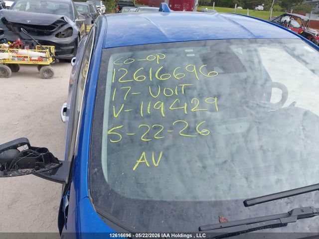 12616696 :رقم المزاد ، 1G1RB6S55HU119429 vin ، 2017 Chevrolet Volt مزاد بيع
