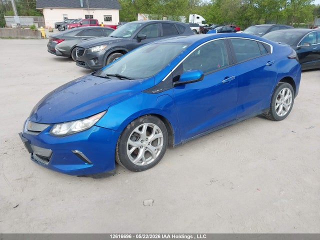 12616696 :رقم المزاد ، 1G1RB6S55HU119429 vin ، 2017 Chevrolet Volt مزاد بيع