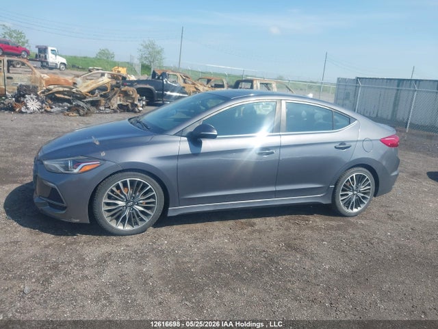 12616698 :رقم المزاد ، KMHD04LB2JU683184 vin ، 2018 Hyundai Elantra Sport مزاد بيع