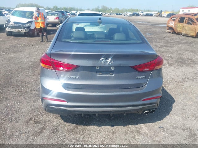 12616698 :رقم المزاد ، KMHD04LB2JU683184 vin ، 2018 Hyundai Elantra Sport مزاد بيع