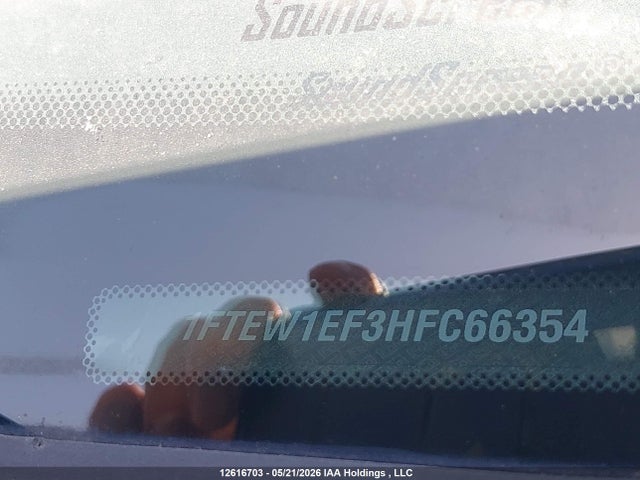 12616703 :رقم المزاد ، 1FTEW1EF3HFC66354 vin ، 2017 Ford F150 Supercrew مزاد بيع