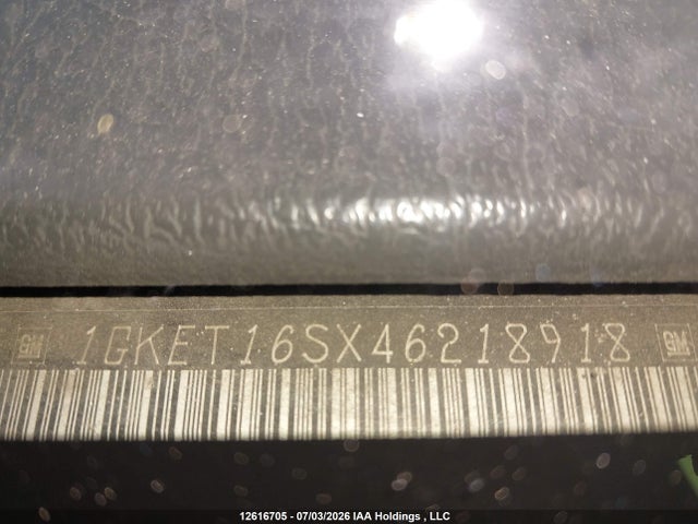 Aukcja sprzedaży 2004 Gmc Envoy Xl, vin: 1GKET16SX46218918, numer aukcji: 12616705