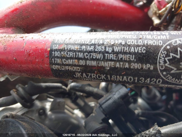 Kawasaki Z H2 2022 JKAZRCK18NA013420 Image 10