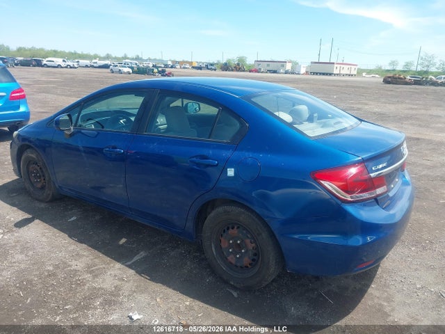 Продаж на аукціоні авто 2013 Honda Civic Lx, vin: 2HGFB2F4XDH004909, номер лоту: 12616718