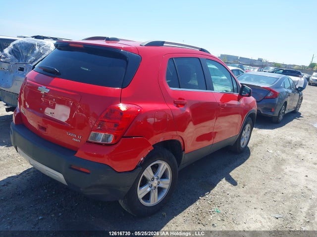 Продажа на аукционе авто 2016 Chevrolet Trax Lt, vin: 3GNCJPSB5GL263266, номер лота: 12616730