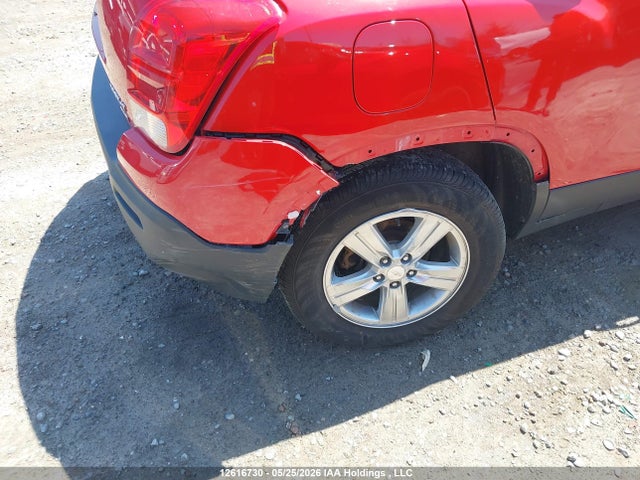 Продажа на аукционе авто 2016 Chevrolet Trax Lt, vin: 3GNCJPSB5GL263266, номер лота: 12616730