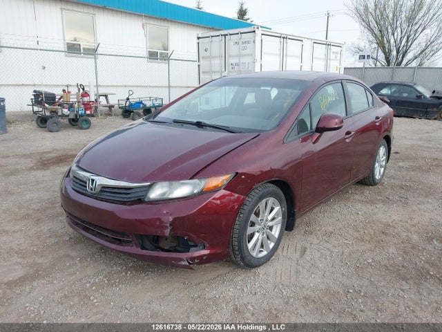 2012 Honda Civic Lx მანქანა იყიდება აუქციონზე, vin: 2HGFB2F53CH025852, აუქციონის ნომერი: 12616738