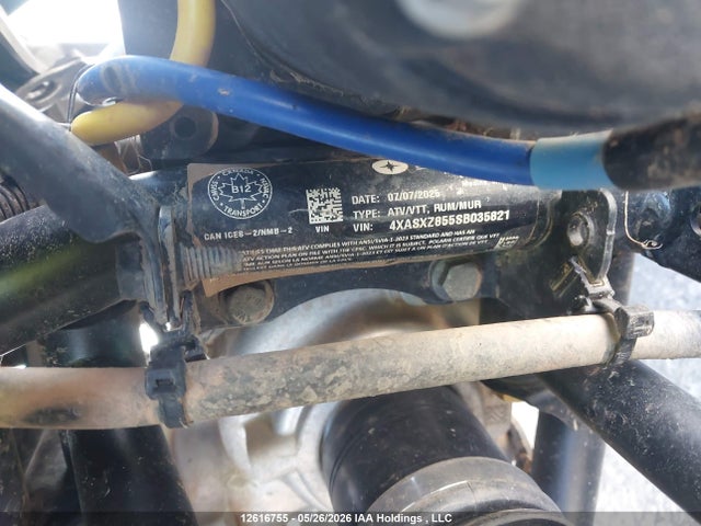 Aukcja sprzedaży 2025 Polaris Sportsman 850 Ultimate Trail Le, vin: 4XASXZ855SB035821, numer aukcji: 12616755