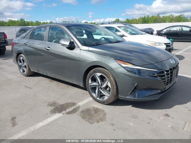 12616762 :رقم المزاد ، KMHLN4AG4PU572219 vin ، 2023 Hyundai Elantra Luxury Ivt With Two-tone Interior مزاد بيع