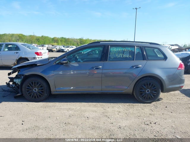 2016 Volkswagen Golf Sportwagen S/se/sel/limited მანქანა იყიდება აუქციონზე, vin: 3VWC17AU4GM517844, აუქციონის ნომერი: 12616763