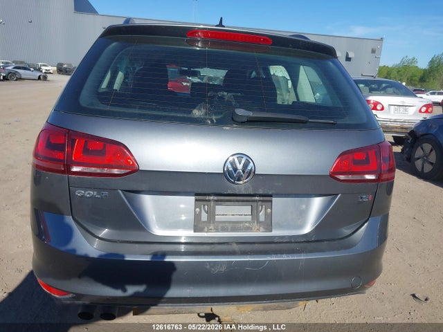2016 Volkswagen Golf Sportwagen S/se/sel/limited მანქანა იყიდება აუქციონზე, vin: 3VWC17AU4GM517844, აუქციონის ნომერი: 12616763