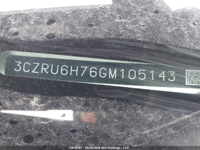 Продаж на аукціоні авто 2016 Honda Hr-v Exl, vin: 3CZRU6H76GM105143, номер лоту: 12616767