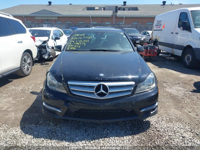 12616778 :رقم المزاد ، WDDGF8AB8EG196575 vin ، 2014 Mercedes-benz C-class مزاد بيع