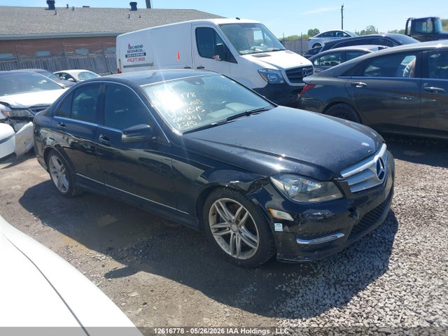12616778 :رقم المزاد ، WDDGF8AB8EG196575 vin ، 2014 Mercedes-benz C-class مزاد بيع